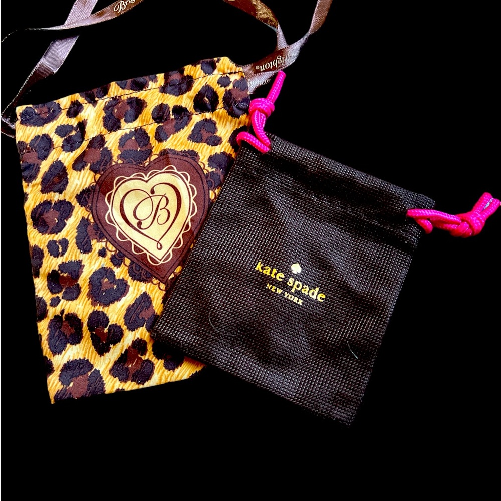 ❤️❤️ These are two fine jewelry pouches. Brighton and Kate Spade❤️❤️